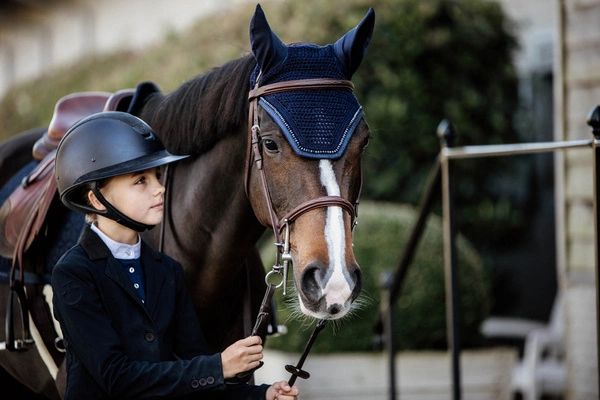 Nauszniki Kentucky Wellington Glitter Band - granatowe