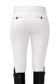 Bryczesy Spooks Elina Full Grip - białe