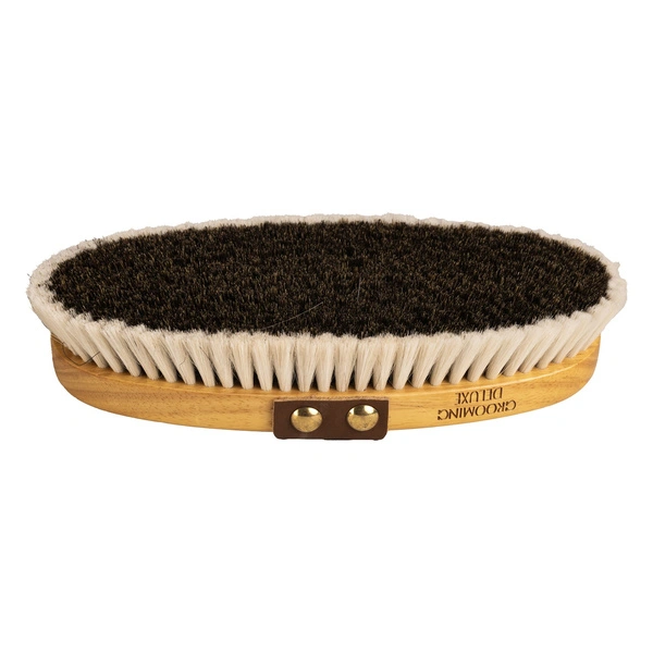 Szczotka nabłyszczająca Medium with Horse & Goat Hair - Kentucky Grooming Deluxe
