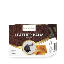 HorseLine PRO Leather Balm - smar do siodeł i skórzanych części 50ml