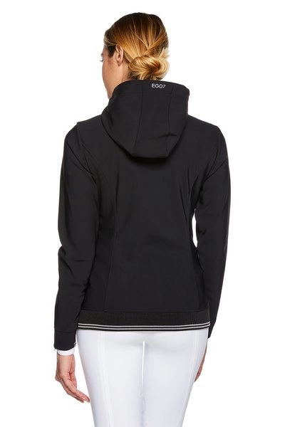 Damska kurtka Hoody Ego7 - czarna