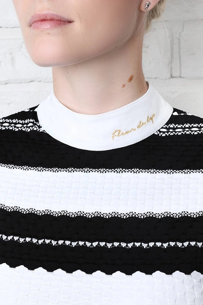 Koszula konkursowa Fleur de Lys Equestrian Chamomile - czarna