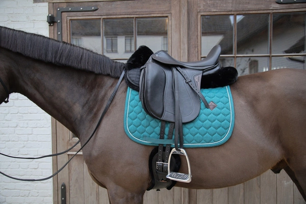 Podkładka Kentucky Sheepskin Half Pad Absorb 10mm - czarna