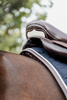 Kentucky czaprak Skin Friendly Star Quilting - granatowy