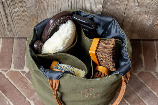 Torba na szczotki Bag Canvas Kentucky Grooming Deluxe - khaki