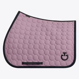 Czaprak Circle Quilted Jumping Saddle Pad - różowy