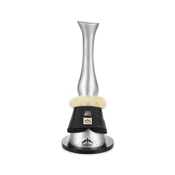 Veredus kalosze Safety-Bell Save The Sheep z naturalnym futrem - czarne