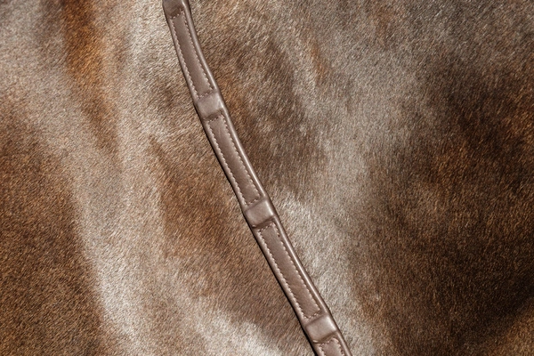 Miękkie skórzane wodze z 8 zintegrowanymi stoperami 1/2" Dy'on Working