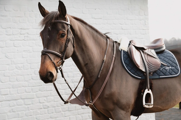 Miękki wytok Soft leather BIB Martingale Dy'on D Collection - brązowy