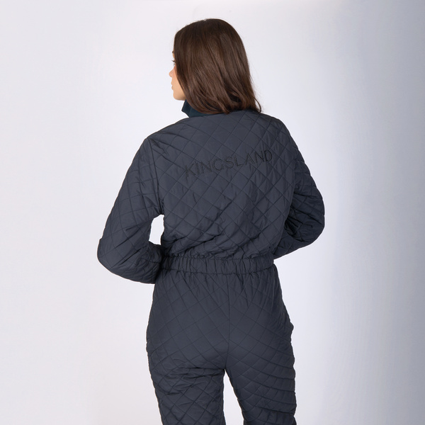 Kombinezon Kingsland Classic Ladies Quilted One-piece - granatowy