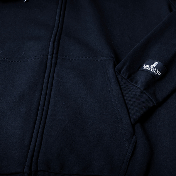 Bluza Kingsland Classic Unisex Sweat Jacket - granatowy