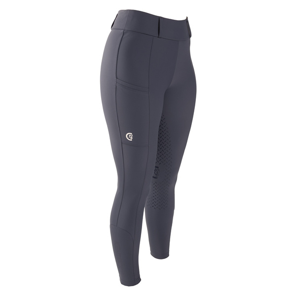 Damskie legginsy Kentucky Classic z pełnym lejem - niebieskie