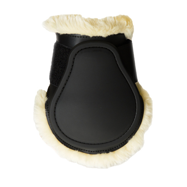 Kentucky ochraniacze Sheepskin Young Horse - czarne