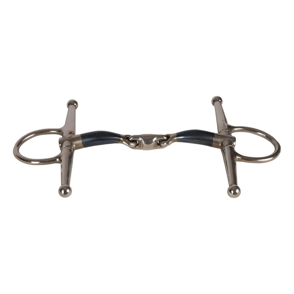 Velari wędzidło Full Cheek Bit Double Jointed Sweet Iron 14 mm