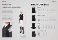 Kamizelka ochronna wybuchowa Equiline Airbag BELAIR LEVEL 2 - granatowa