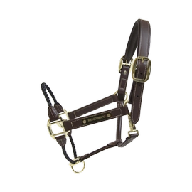 Kentucky skórzany kantar Rope - brązowy