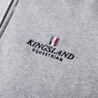 Bluza Kingsland Classic Unisex Sweat Jacket - szara