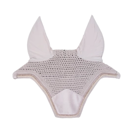 Kentucky nauszniki Velvet Pearls - pudrowy róż