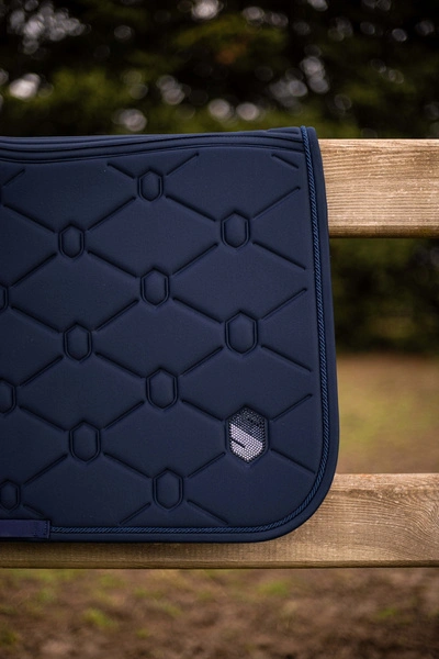 Czaprak Samshield SpineShield Jump Swarovski - granatowy