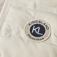 Kamizelka damska Kingsland KLLucy Ladies Hybrid Bodywarmer - beżowa