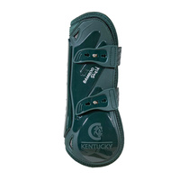 Kentucky Bamboo Tendon Boots Elastic na przednie nogi - ciemna zieleń