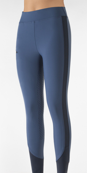 Legginsy z wysokim stanem Equiline Erefh - ciemnoniebieskie