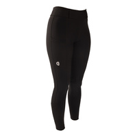 Damskie legginsy Kentucky Classic z pełnym lejem - czarne