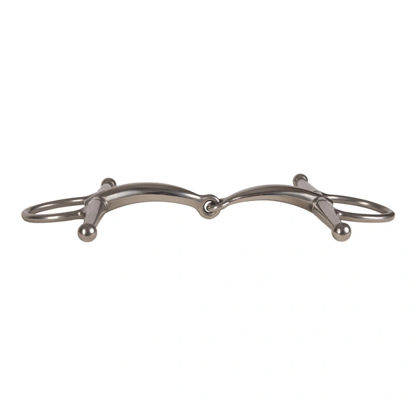Velari wędzidło Full Cheek Bit Single Jointed Stainless Steel 16 mm