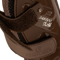 Kentucky ochraniacze Tendon Boots Bamboo Velcro - brązowe