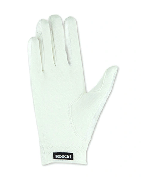 Rękawiczki letnie Roeckl Roeck-Grip LITE - białe
