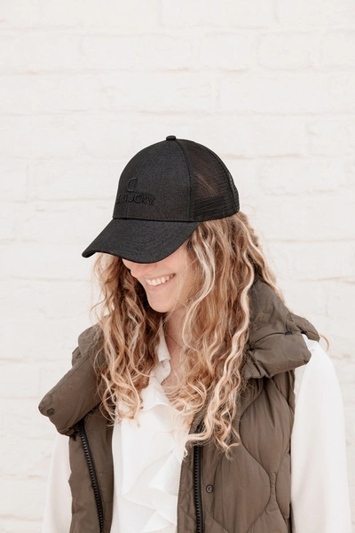 Kentucky czapka Trucker Cap Glitter - czarna