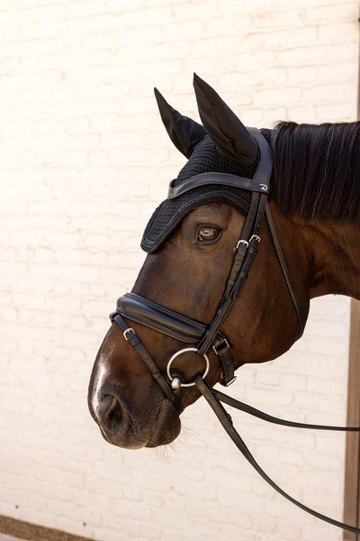 Kentucky nauszniki wyciszające Velvet Mini Pearls - czarne