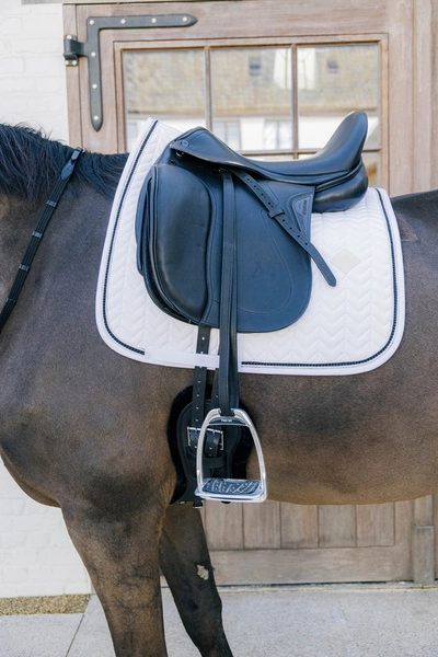 Kentucky czaprak Metal Chain - biały