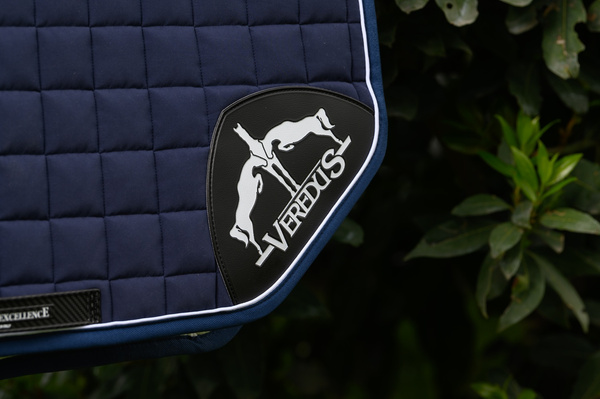 Veredus czaprak skokowy Saddlecloth Microfiber Jumping S1 - granatowy