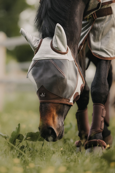  Kentucky maska na owady Classic - z uszami szara
