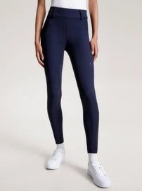 Legginsy Tommy Hilfiger Hudson - granat desert sky