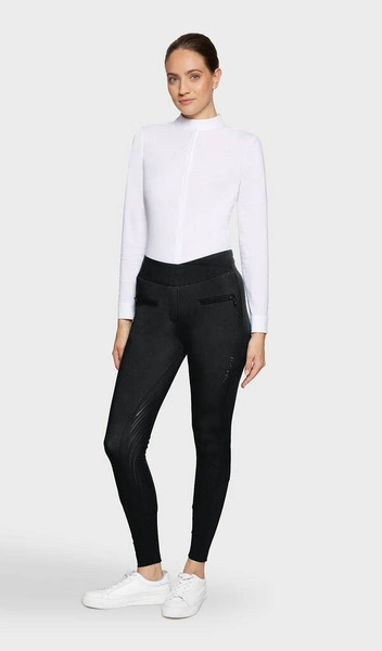 Zimowe thermolegginsy Samshield Alpha - czarne