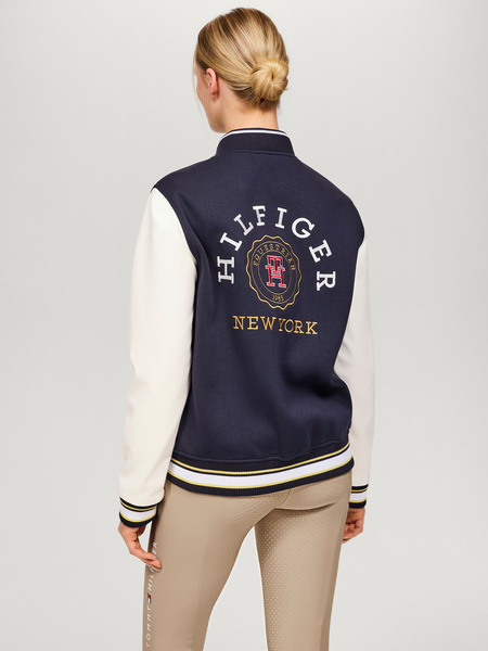 Kurtka Tommy Hilfiger Mayfield - granatowo-biała