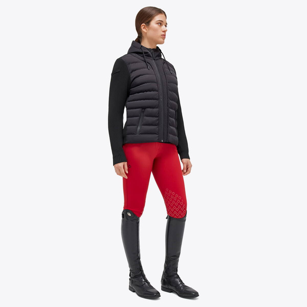 Kurtka Hybrid Puffer Cavalleria Toscana - czarna