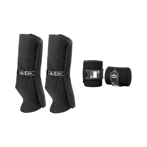 Veredus zestaw KIT B Rest + Anatomic Bandage Pad na przody - czarny