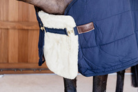 Kentucky Chest Expanders Vegan Sheepskin z 1 klamrą - naturalny 