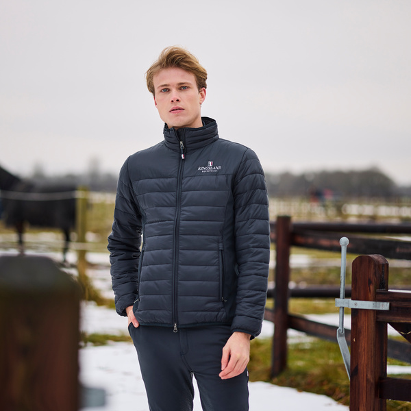 Kurtka Kingsland Classic Unisex Insulated Jacket - granatowa
