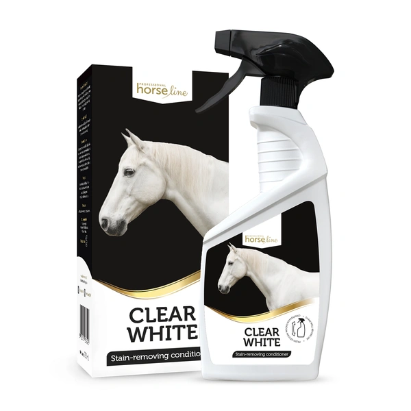 HorseLinePRO Odżywka odplamiająca - Clear White 700ml