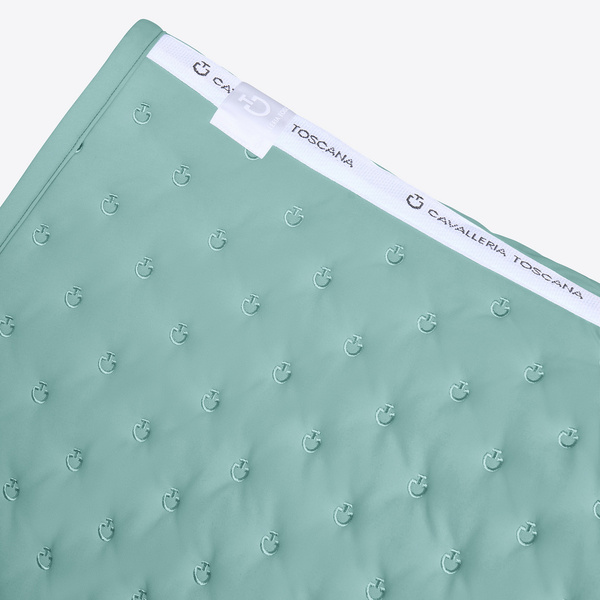 Czaprak Cavalleria Toscana Embrodery Quilted - miętowy
