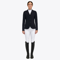 Damski frak R-EVO Light Tech Knit Zip Cavalleria Toscana GGD037 - granatowy