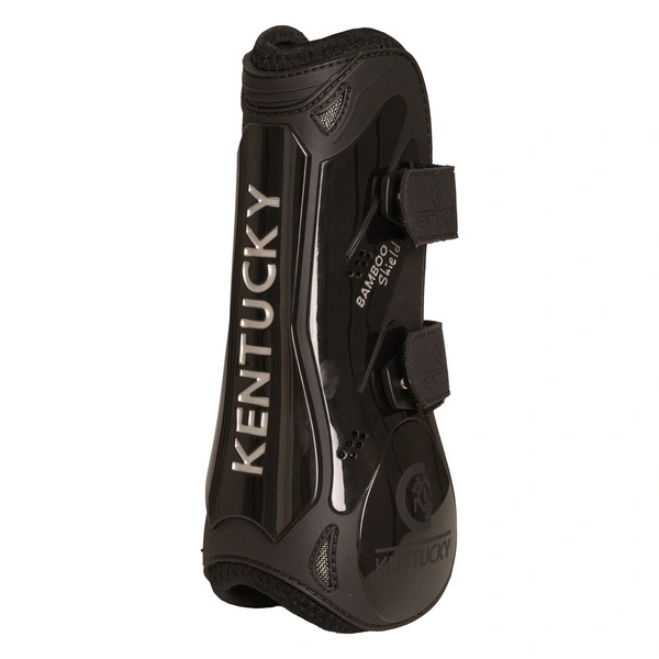 Kentucky ochraniacze Tendon Boots Bamboo Velcro - czarne