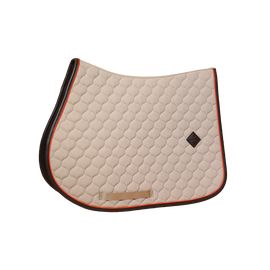 Kentucky czaprak Onion Quilt Neon Leather - beżowy