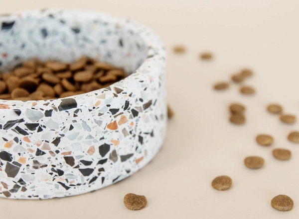 Miska Terrazzo Stone Kentucky - biała