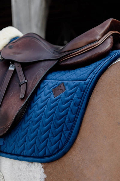 Kentucky czaprak Skin Friendly Velvet - granatowy