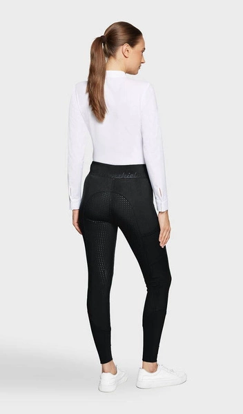 Zimowe thermolegginsy Samshield Alpha - czarne